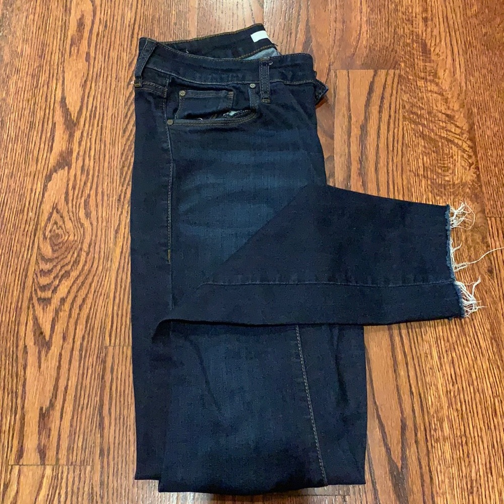 BP Skinny Jeans with Frayed Bottom